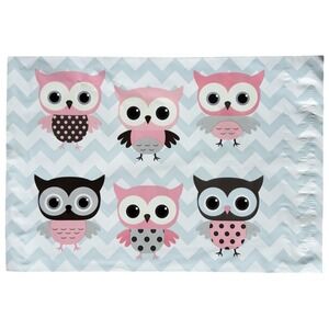 50 Polymailers 10x13 Shipping‎ Envelopes Owl Self Seal Waterproof Boutique